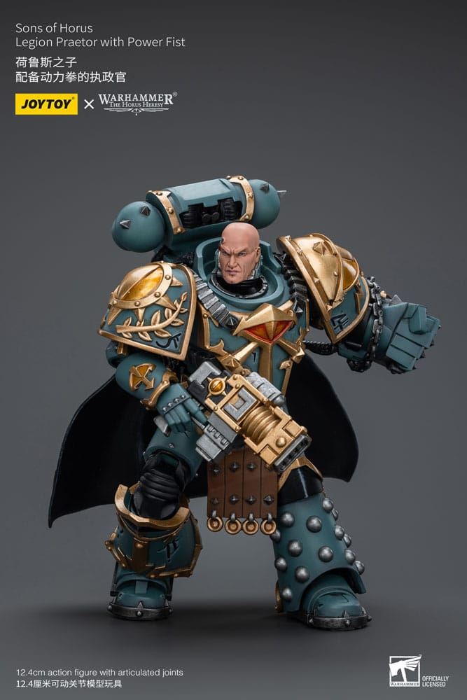 Warhammer The Horus Heresy Action Figure 1/18 Legion Praetor With Power Fist 12