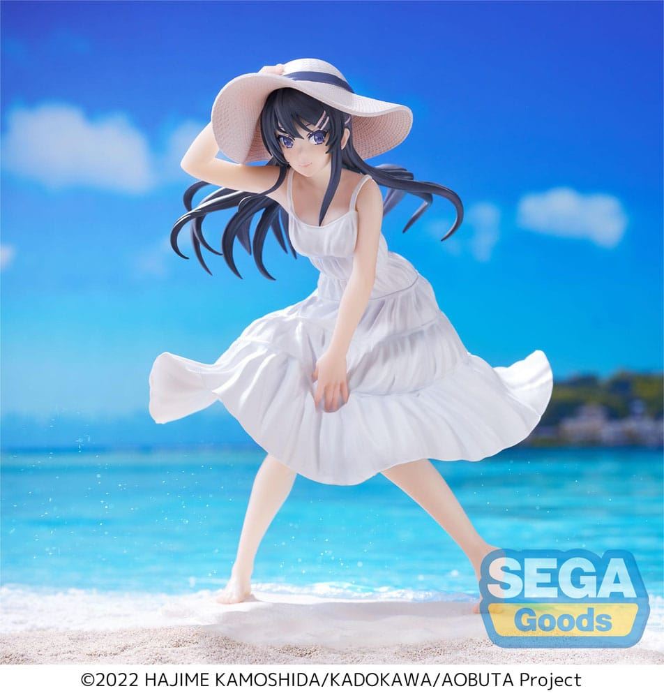 Rascal Does Not Dream of a Bunny Girl Senpai Luminasta Mai Sakurajima Dress 17cm