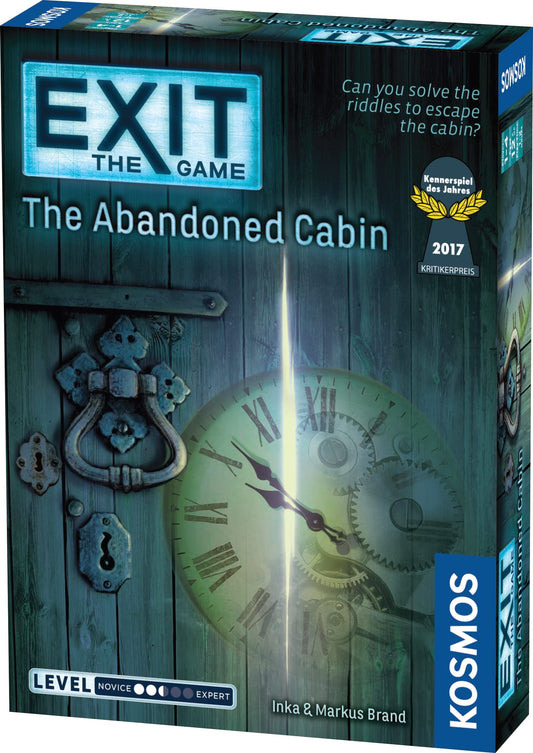 Thames & Kosmos - EXIT: The Abandoned Cabin - Level: 2.5/5 - Unique Escape Room