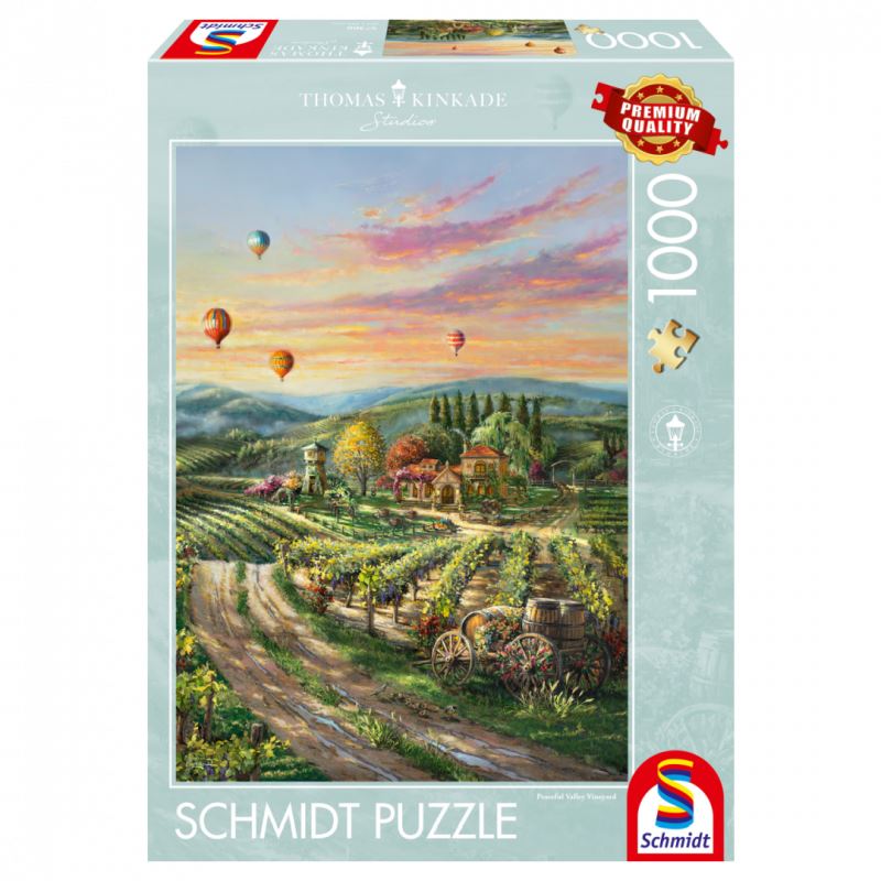 Thomas Kinkade: Peaceful Valley Vineyard (1000pc)