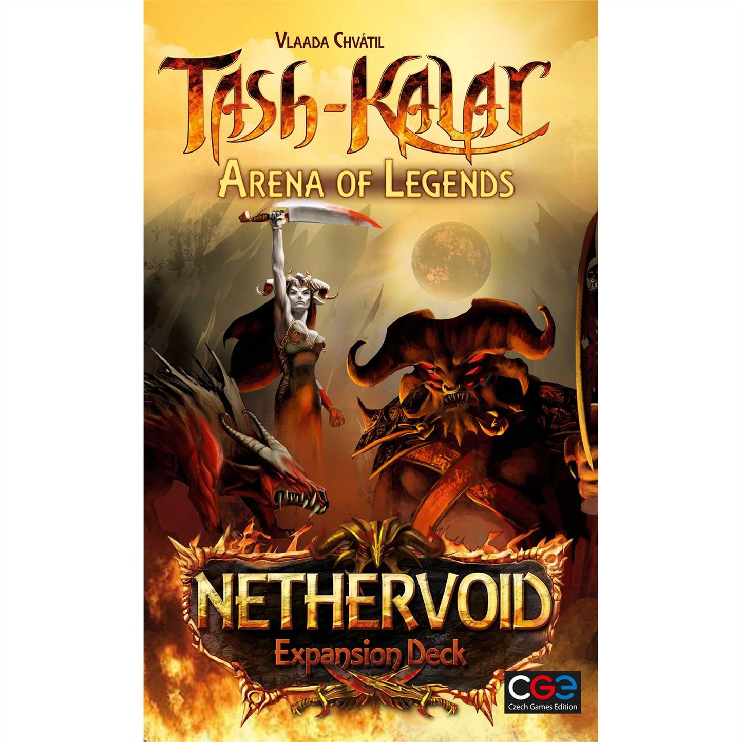Czech Games Edition CGE00034 Tash Kalar Arena of Legends Nethervoid Board Game