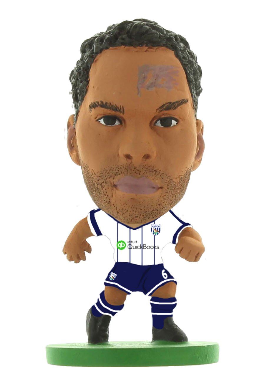 SoccerStarz - West Brom Joleon Lescott - Home Kit (2015 version)