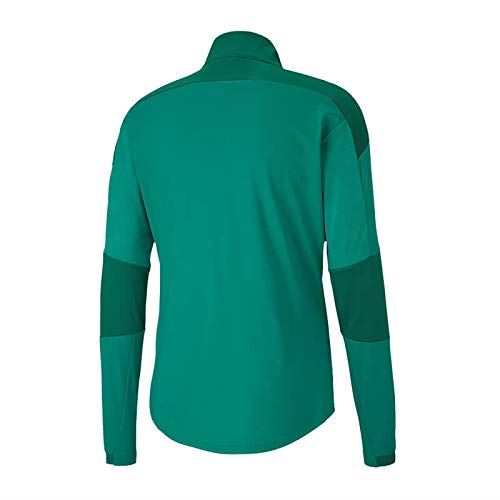 PUMA Final Training Jacket - Pepper / Power Green (X-Large)
