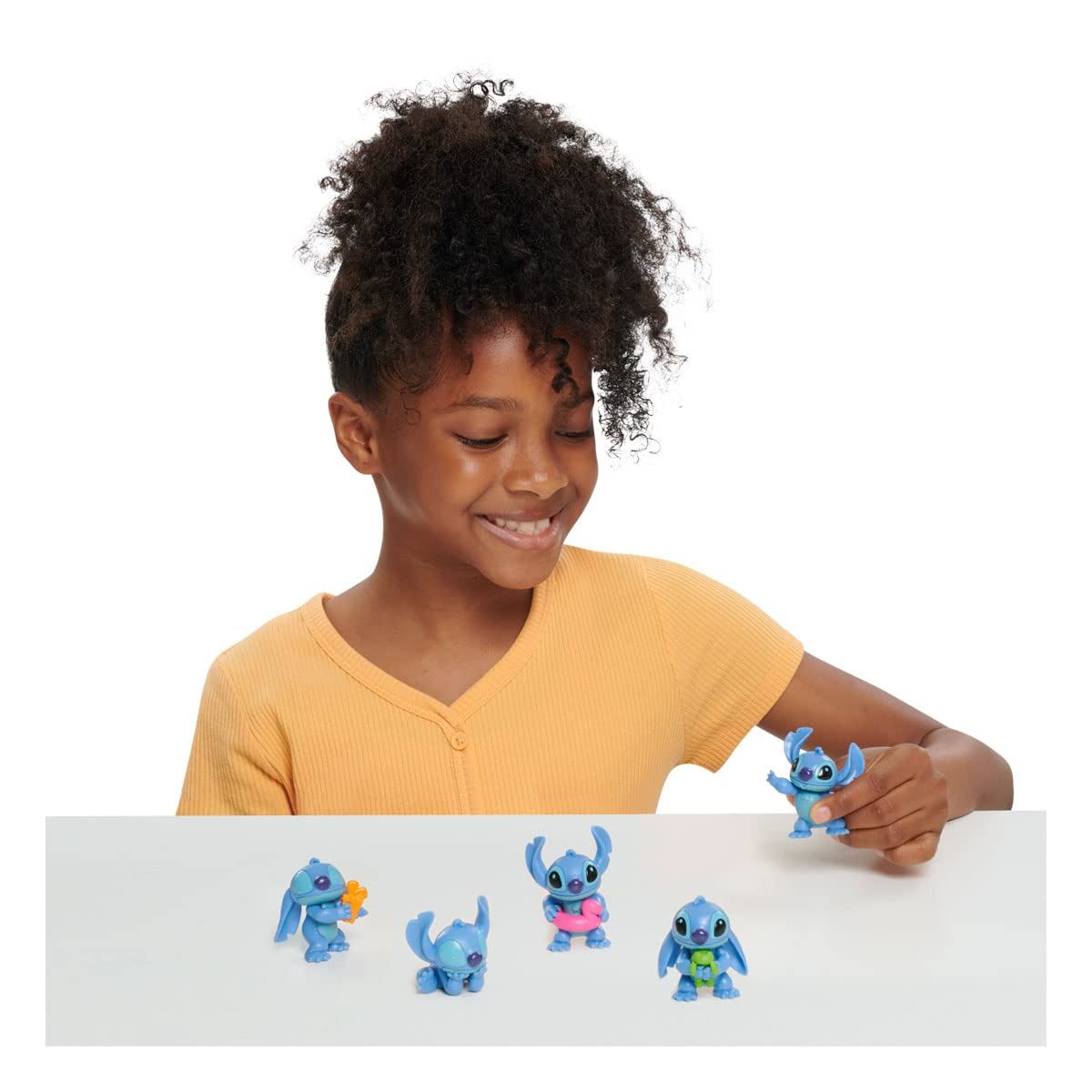 Disney Lilo & Stitch 5-Pack Set 2.5" Collectible Mini Figures Toys Gift