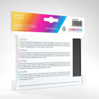 UNIT Gamegenic Prime Sleeves Black (100 ct.)