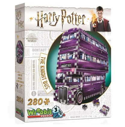 Wrebbit 3D Puzzle - Harry Potter: Knight Bus 3D Puzzle  (DELETED ) (280pc)