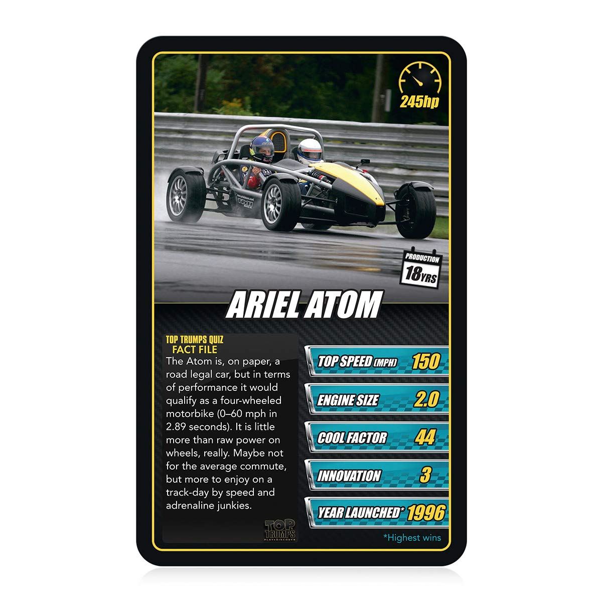 Top Trumps Classics Sports Cars  /Toys