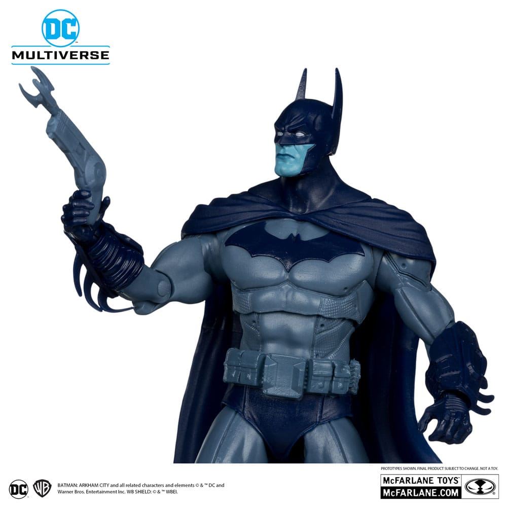 Arham City DC Multiverse Figure 2-Pack Batman & Solomon Grundy Gold Label 18cm
