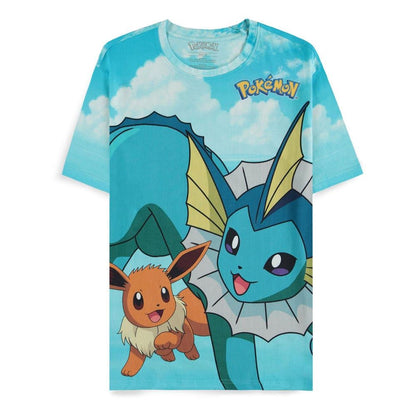 Pok?mon T-Shirt Mirage AOP Eevee Evolutions Size S