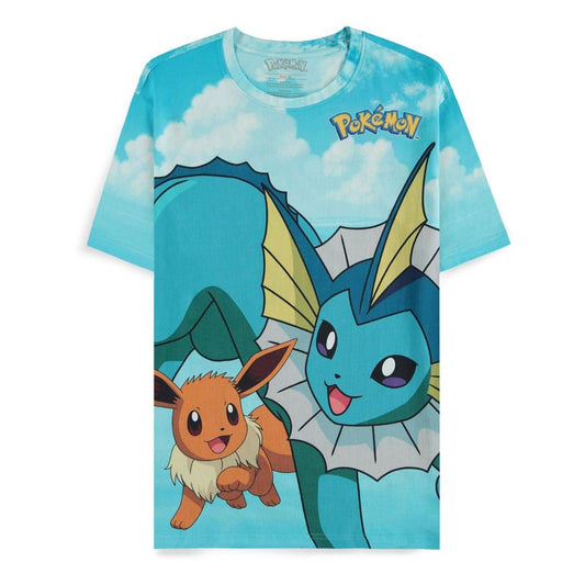 Pok?mon T-Shirt Mirage AOP Eevee Evolutions Size S