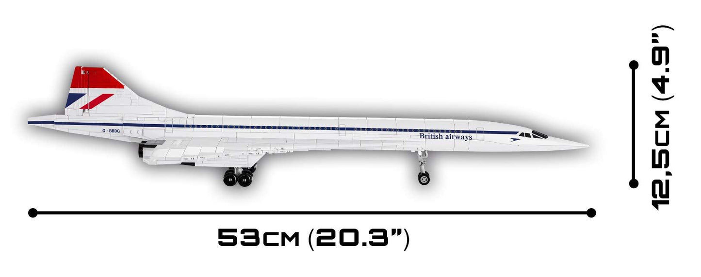 Cobi - Historical Collection - Concorde 455 pcs