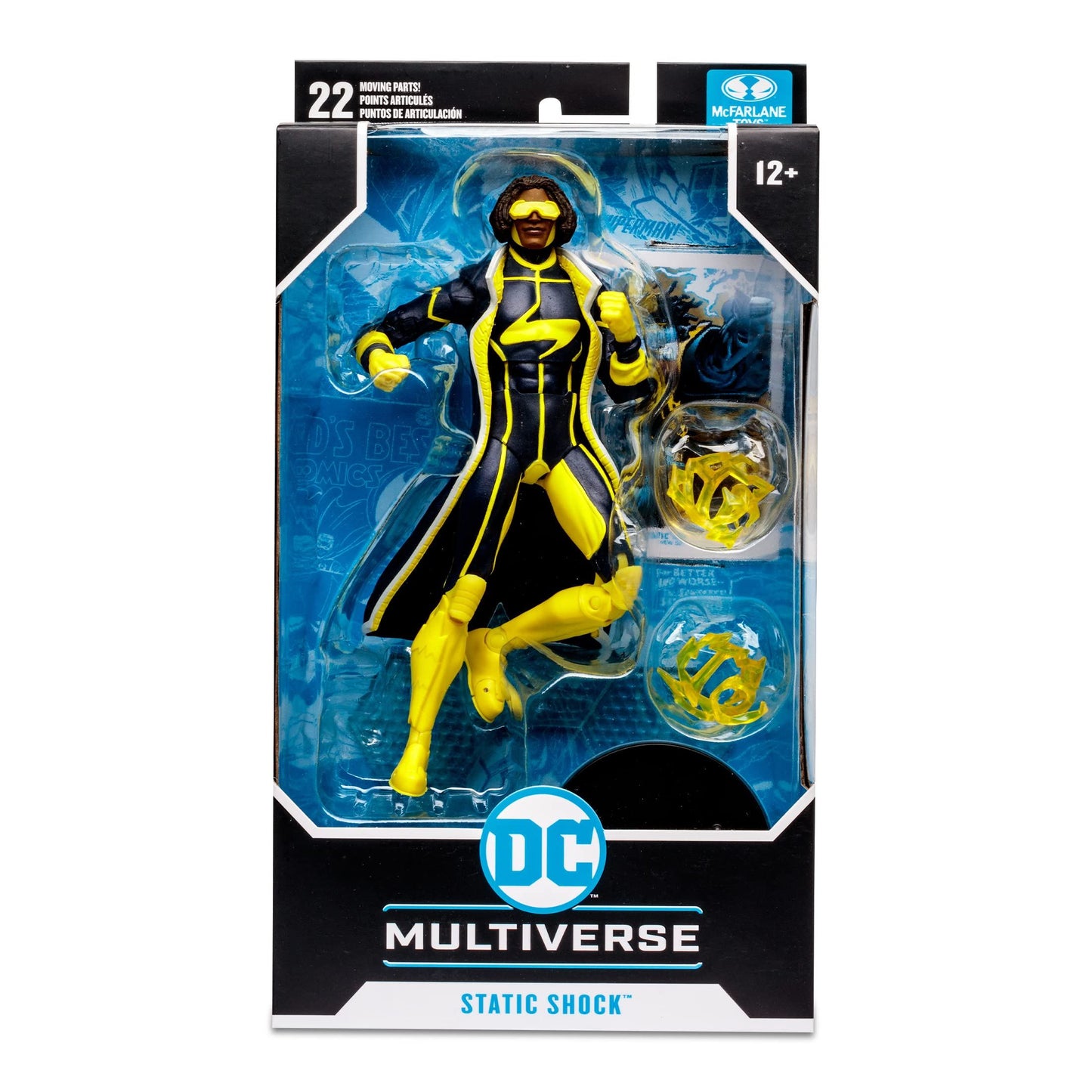 Mft Dc N52 Static Shock Indies Merchandise