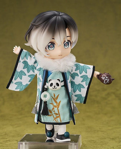 Original Character Nendoroid Figure Chinese-Style Panda Mahjong Laurier 14cm