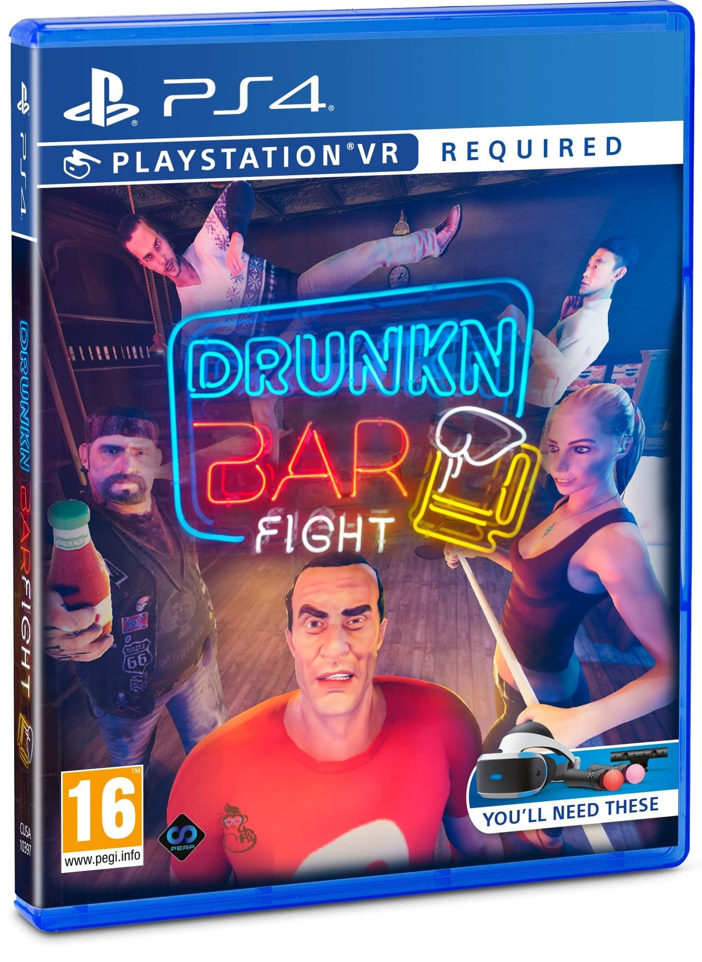 Drunkn Bar Fight (For Playstation VR) /PS4 *New & Sealed*