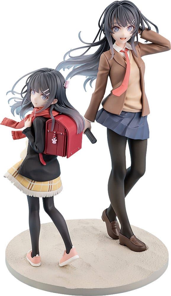 Rascal Does Not Dream Knapsack Kid PVC Statue Mai Sakurajima 19cm