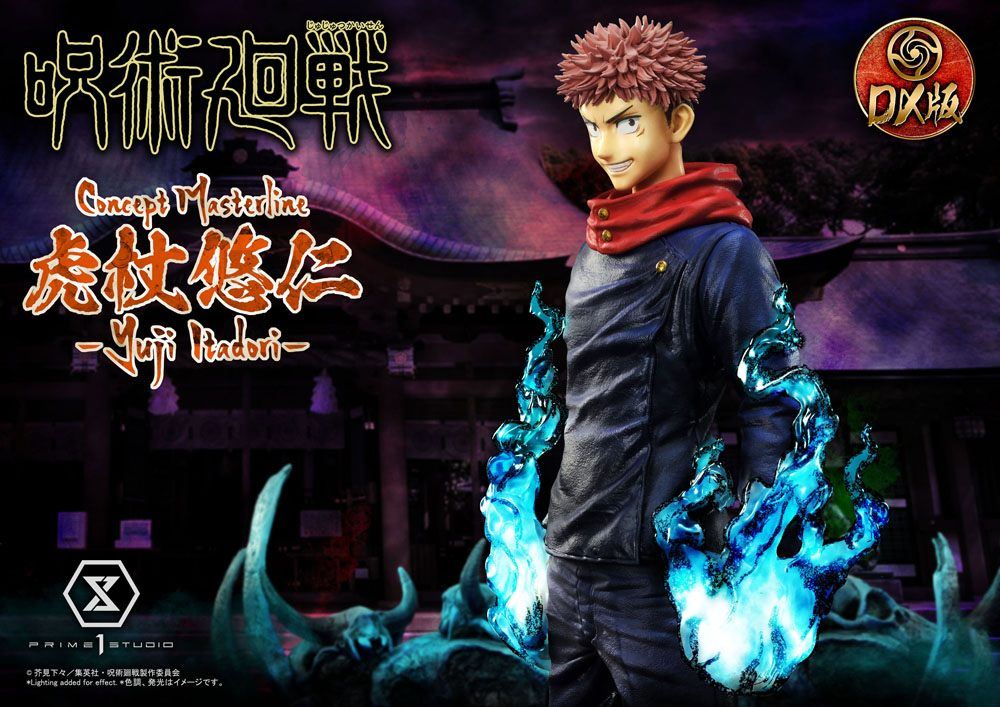 Jujutsu Kaisen Premium Masterline Series Statue Yuji Itadori Deluxe Version 38 c