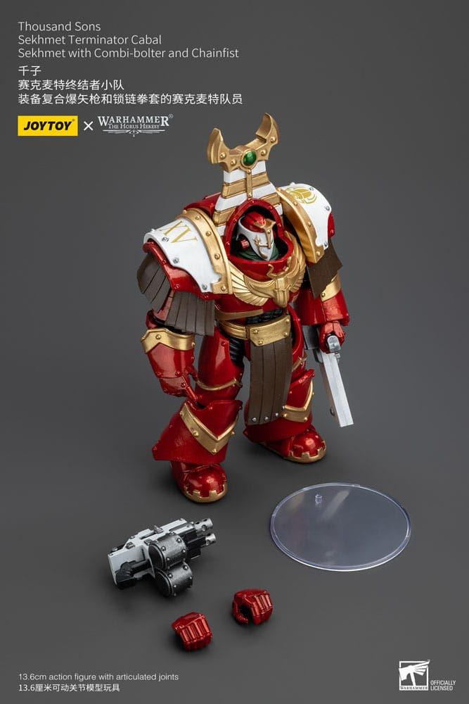 Warhammer The Horus Heresy Action Figure 1/18 Thousand Sons Sekhmet Terminator C