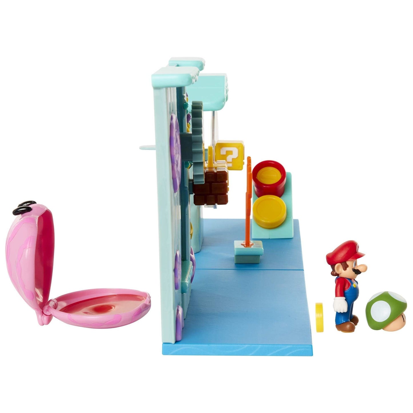 World of Nintendo Super Mario Deluxe Playset Underwater