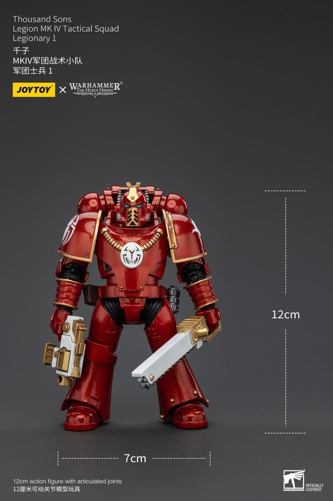 Warhammer The Horus Heresy Action Figure 1/18 Thousand Sons Legion MK IV Tactica
