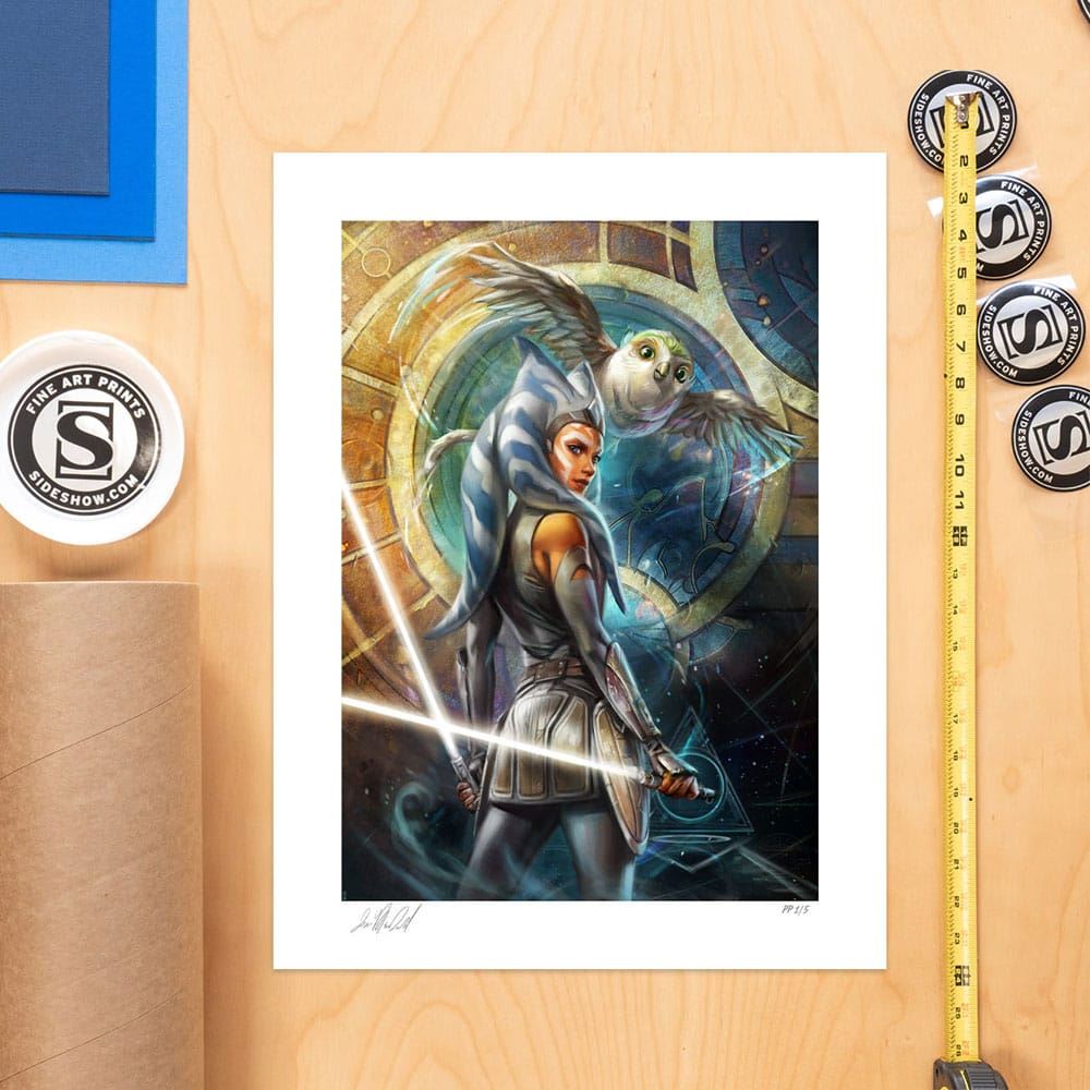 Star Wars: Rebels Art Print Ahsoka Tano and Morai: Old Friends 46 x 61 cm - unfr