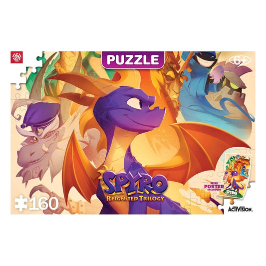 Good Loot: Kids Puzzle (Spyro: Reignited Trilogy V2) 160pcs Puzzle /Puzzles
