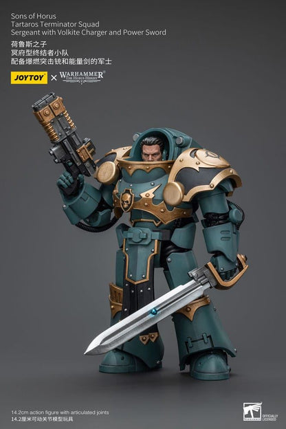 Warhammer Horus Heresy Tartaros Terminator Squad Sergeant Volkite 12cm