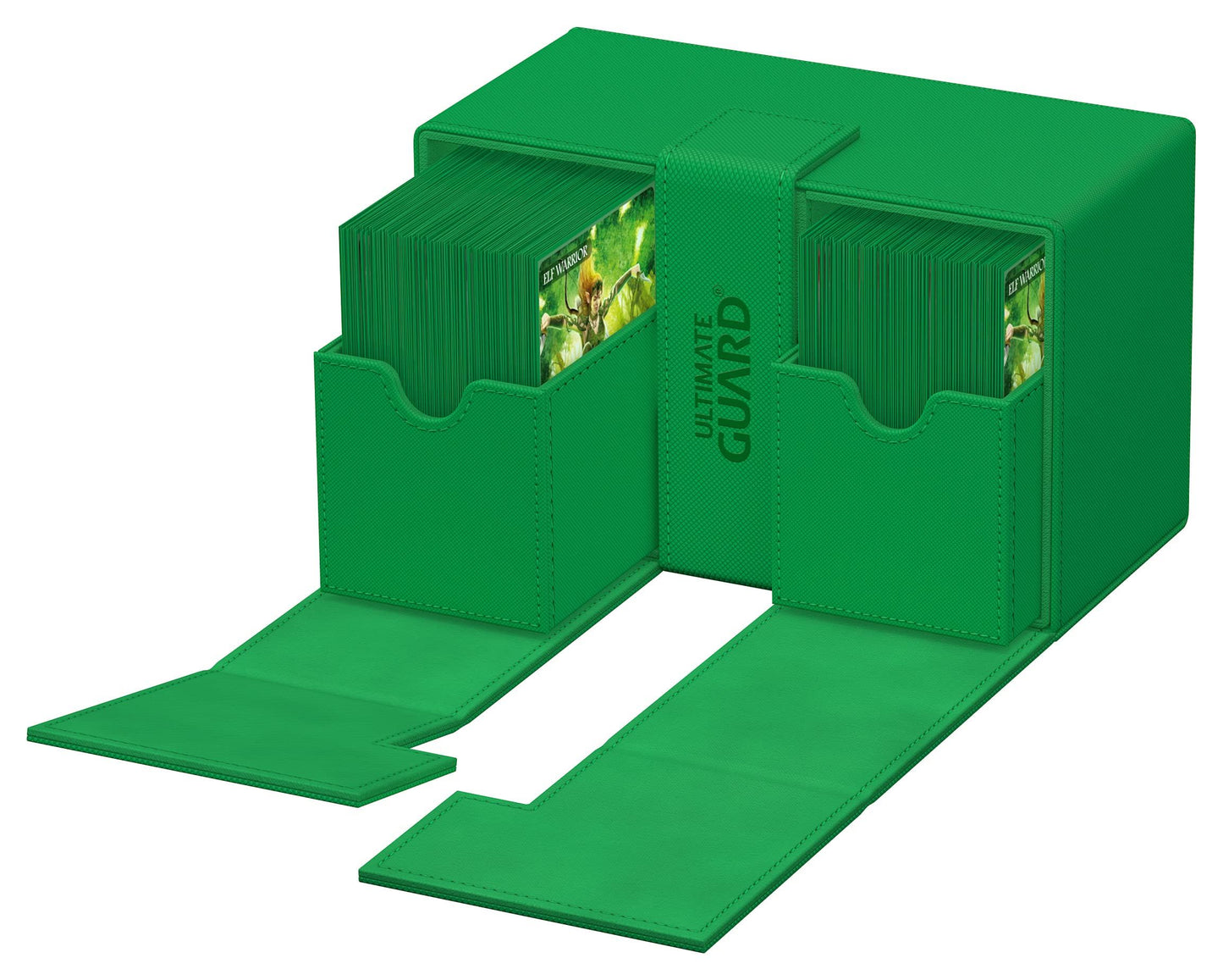 Ultimate Guard Twin Flip`n`Tray 160+ XenoSkin Monocolor Green