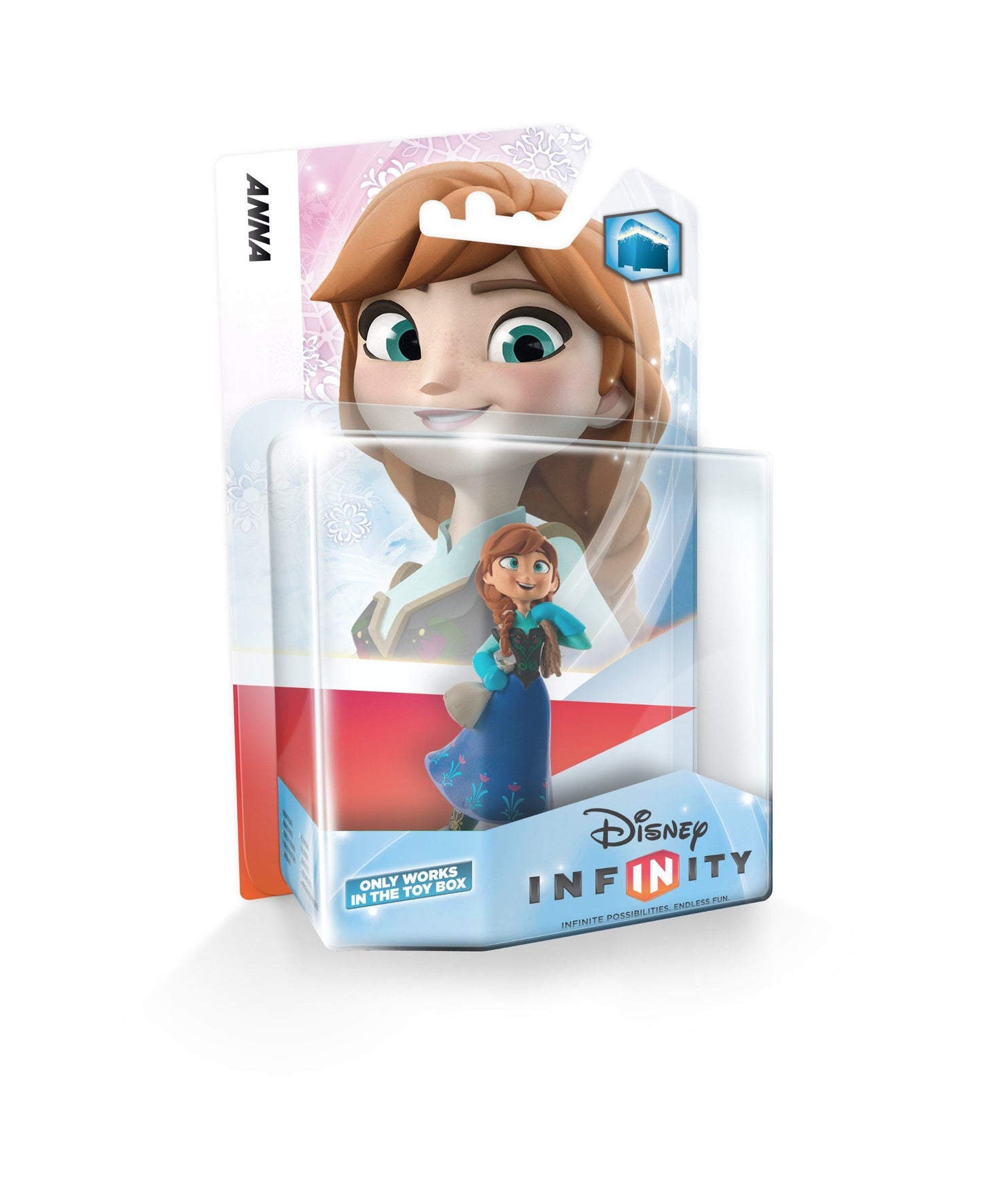 Disney Infinity Character - Anna (DELETED LINE) /Video Game Toy