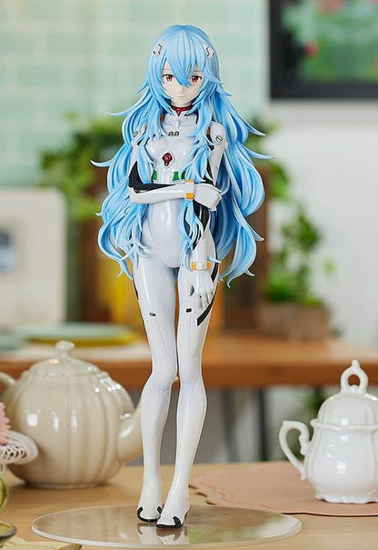 Rebuild of Evangelion Pop Up Parade XL PVC Statue Rei Ayanami Long Hair Ver 38cm