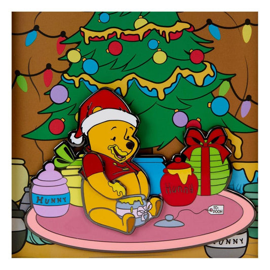 Disney by Loungefly Enamel 3" Pins Winnie the Pooh Honey Present 3" Limited Edit