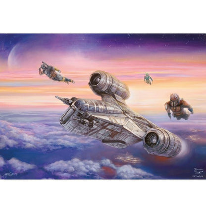Schmidt - Thomas Kinkade: Disney Star Wars The Mandalorian - The Escort (1000pc)
