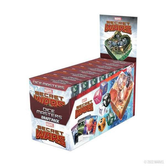 Secret Wars Countertop Display (8ct.): Marvel Dice Masters