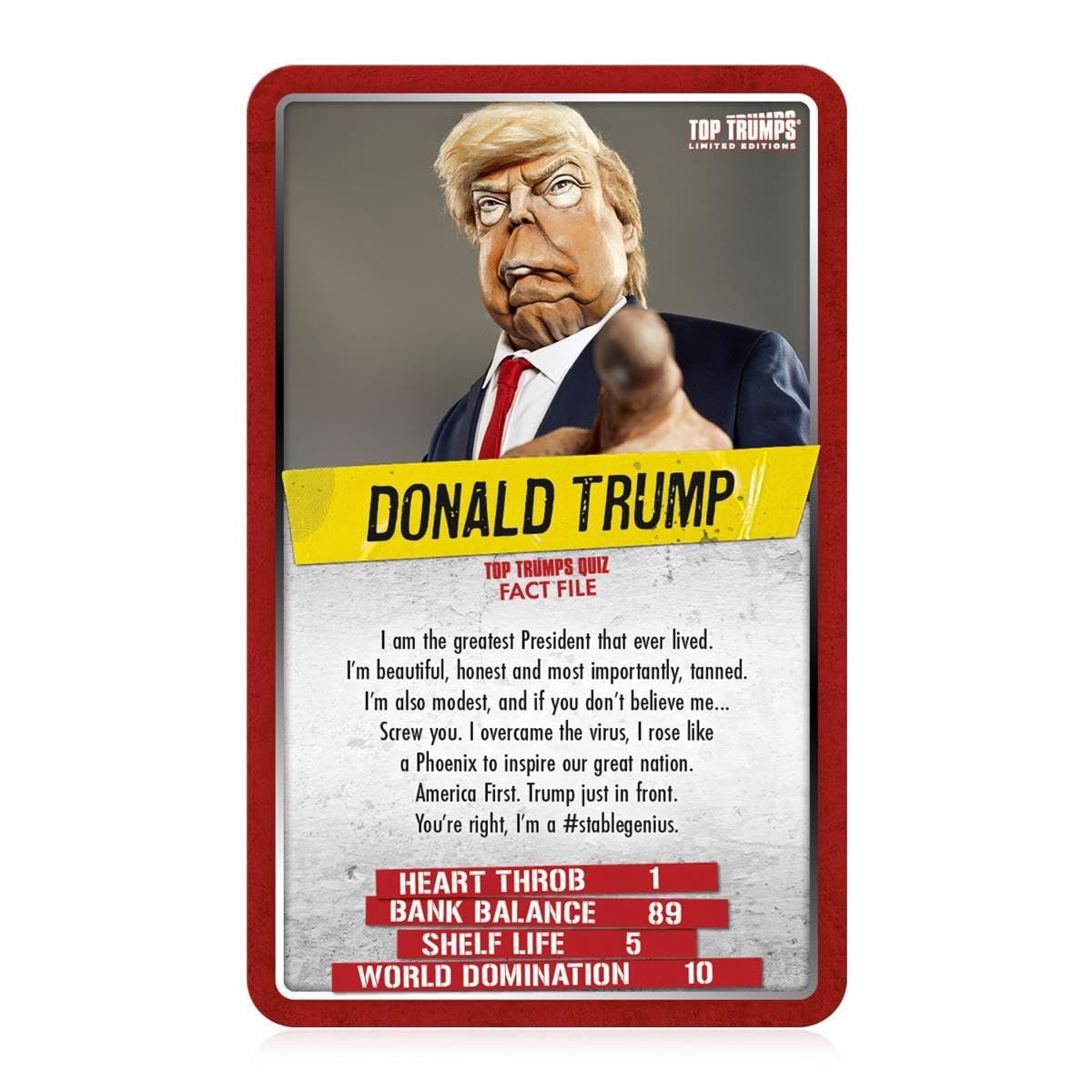 Top Trumps Limited Edition Spitting Image Limited Edition (deleted)/Toys