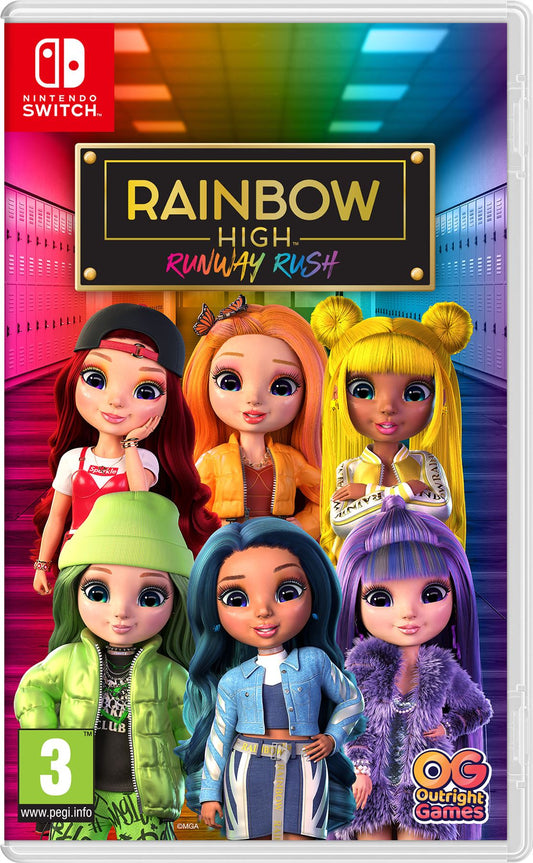Rainbow High Runaway Rush Nintendo Switch *New & Sealed*