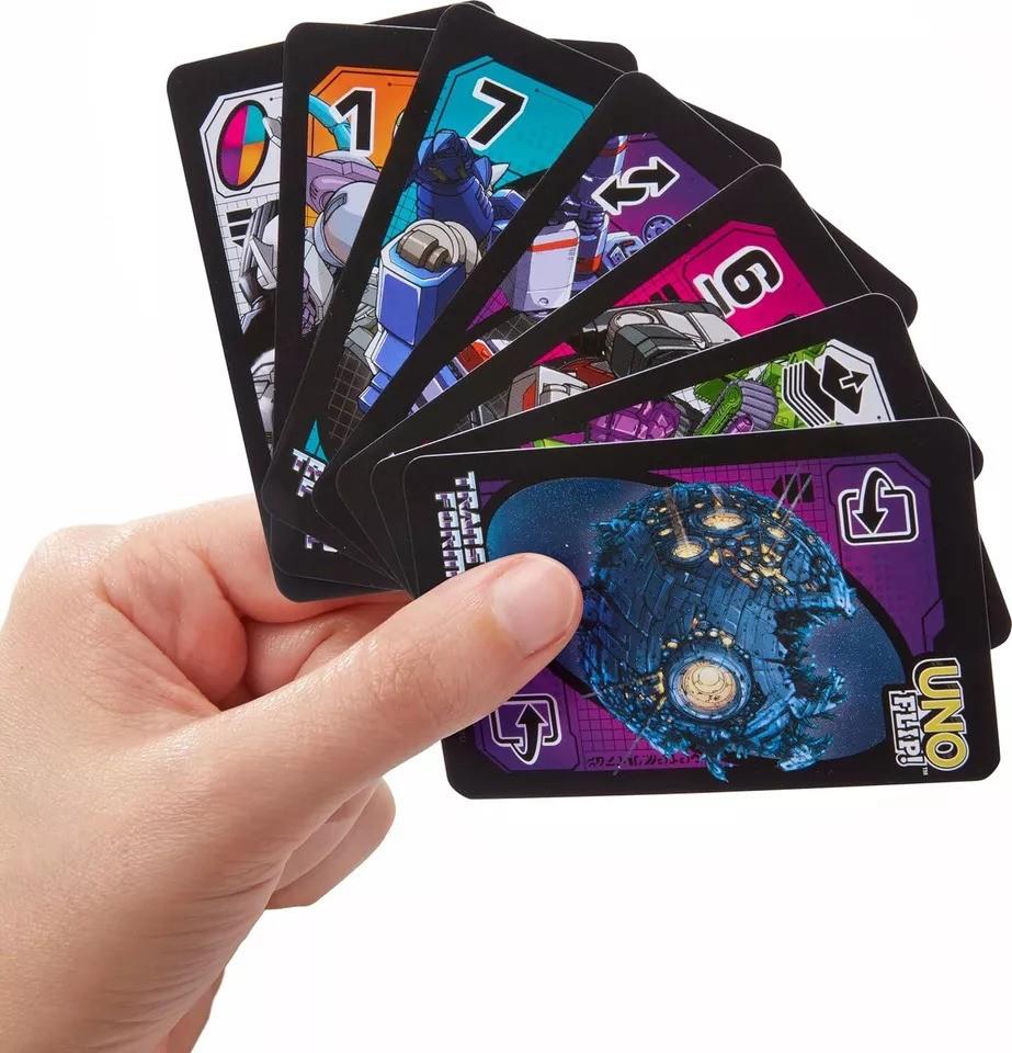 Transformers UNO Flip! Card Game