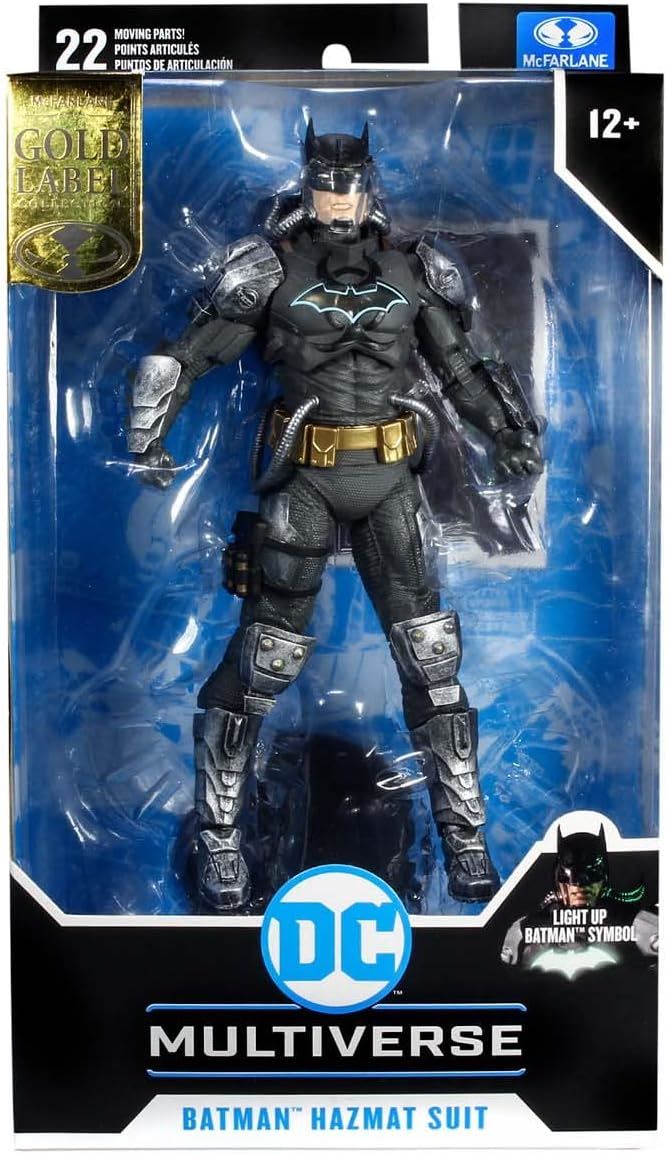 McFarlane DC Multiverse Batman Hazmat Suit Gold Label Collection - NEW