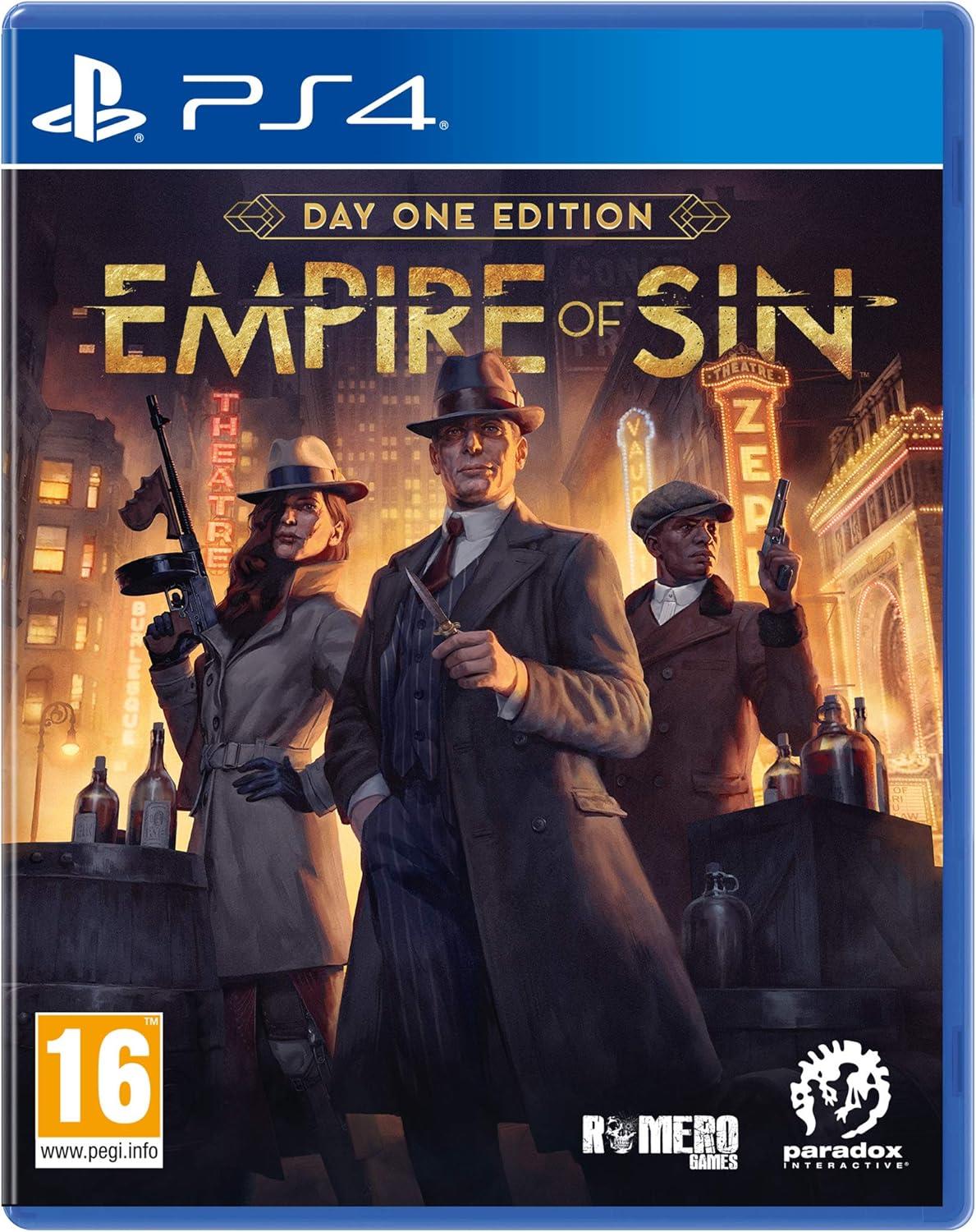 Empire of Sin - Day One Edition /PS4 *New & Sealed*