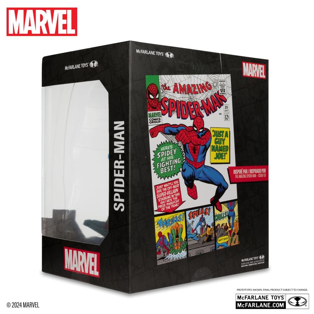 Marvel Collection 1/10 Spider-Man The Amazing Spider-Man #38 Gold Label 15cm