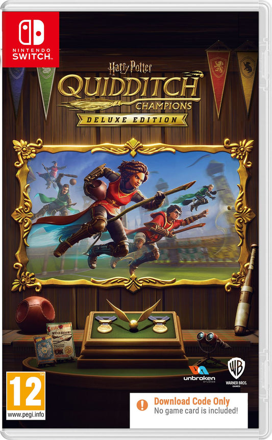 Harry Potter: Quidditch Champions - Deluxe Edition (Code in a Box) /Switch