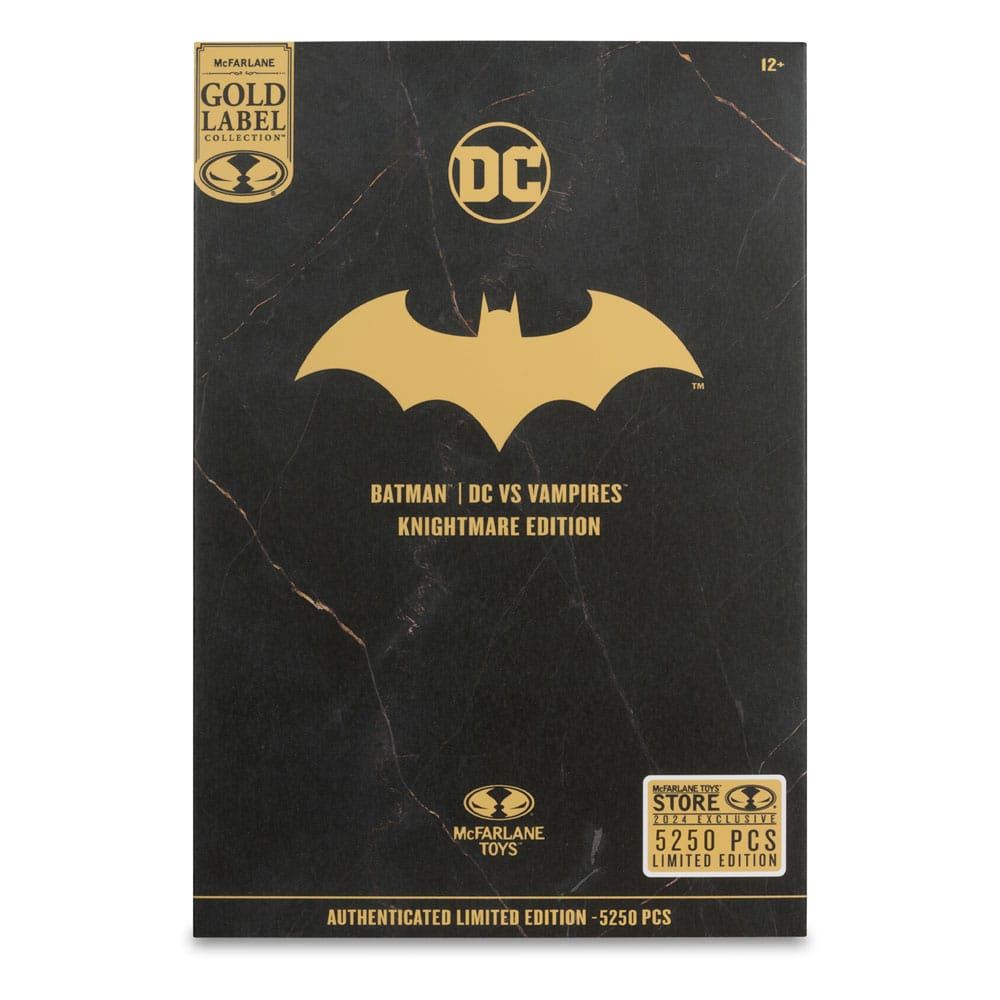 DC Multiverse Action Figure Batman (DC vs Vampires) Knightmare Edition (Gold Lab