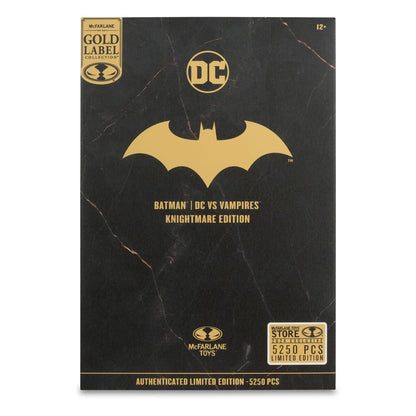 DC Multiverse Action Figure Batman (DC vs Vampires) Knightmare Edition (Gold Lab