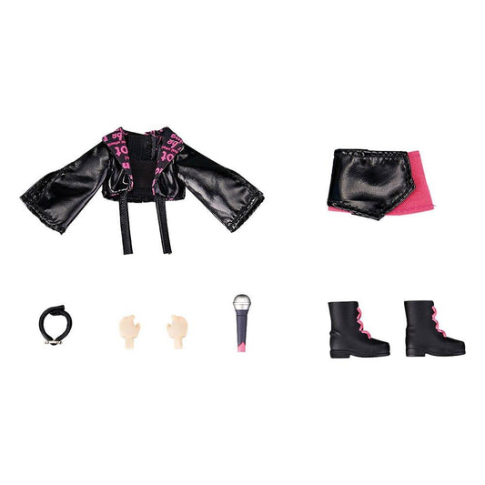 Original Character Accessories for Nendoroid Outfit Idol Outfit Girl Rose Red