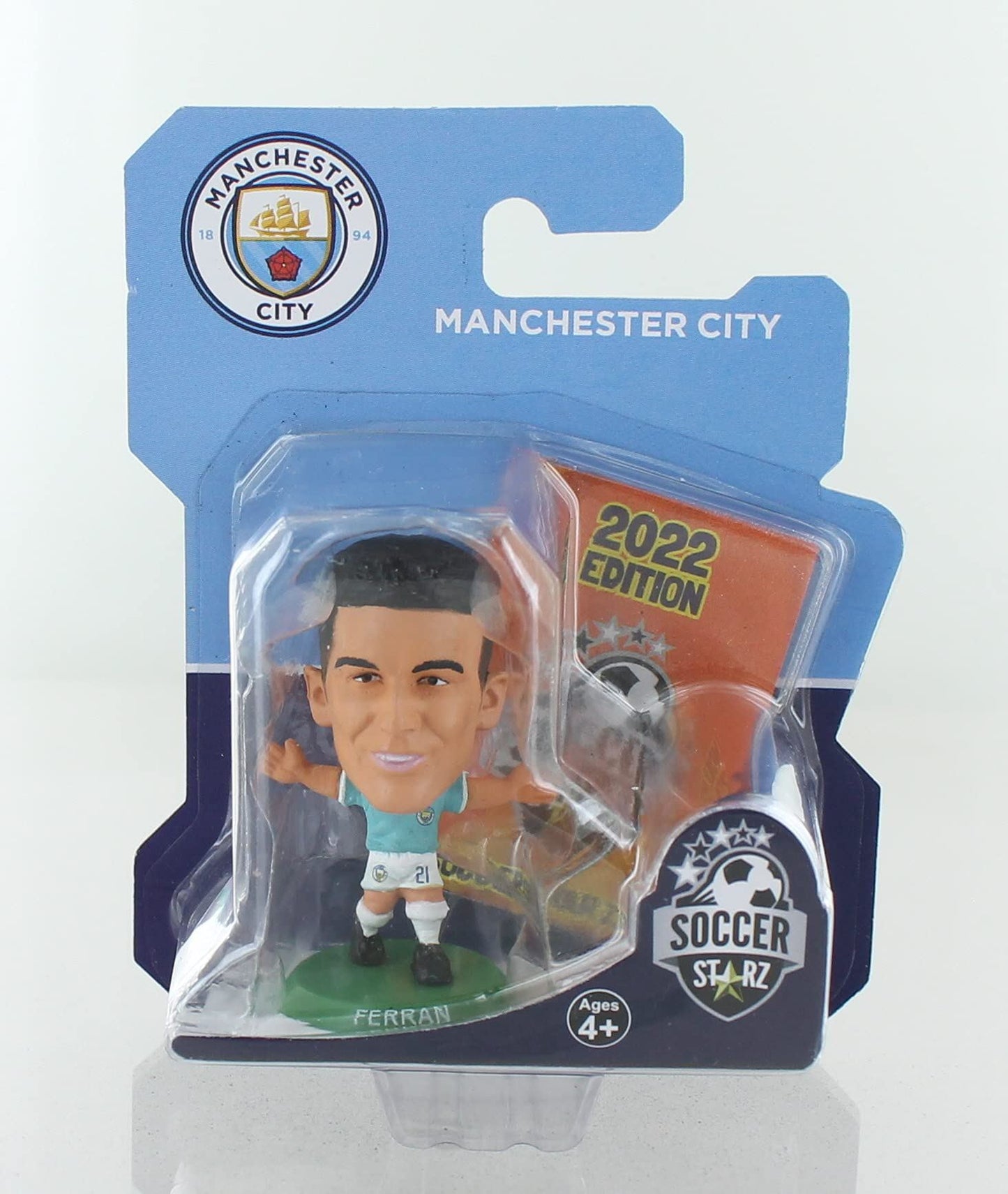 Soccerstarz - Man City Ferran Torres - Home Kit (Classic Kit)