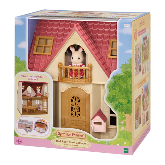 Sylvanian Families Red Roof Cosy Cottage Starter Home,Multicolor,large