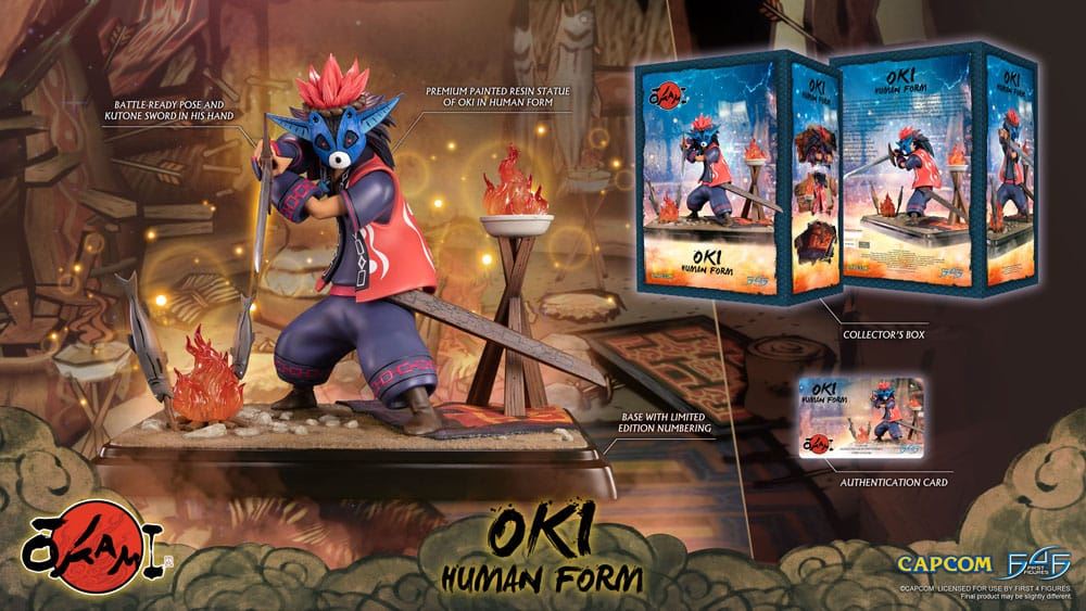 First4Figures - Okami (Oki - Human Form) RESIN Statue /Figures