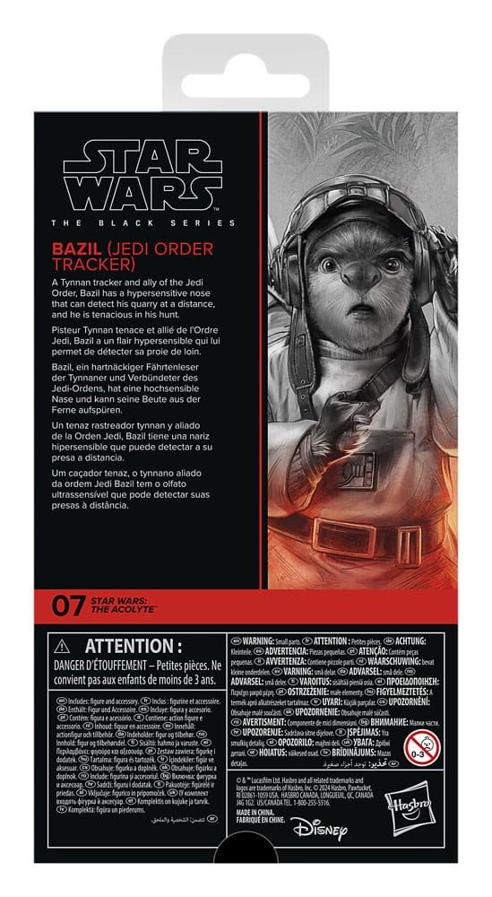 Star Wars: The Acolyte Black Series Action Figure Bazil (Jedi Order Tracker) 10