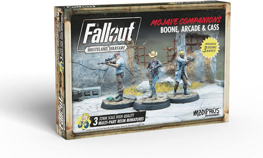 Fallout Wasteland Warfare: Boone Arcade and Cass New