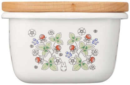 My Neighbor Totoro butter dish with wooden lid Soot Sprites 500 ml