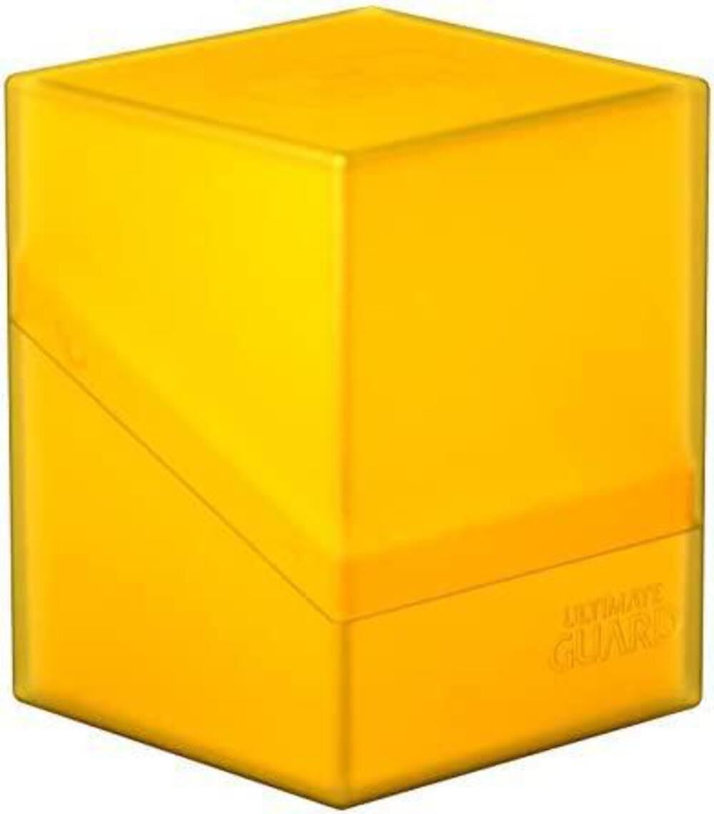 Ultimate Guard Boulder Deck Case 100+ Standard Size Amber