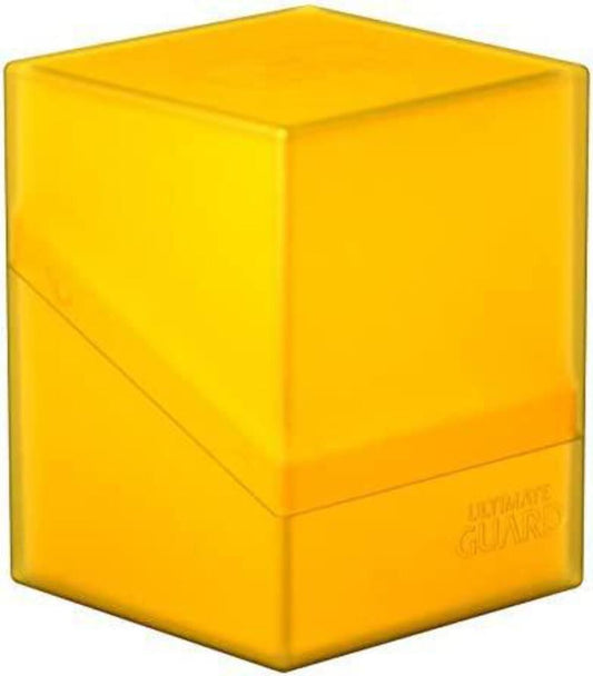 Ultimate Guard Boulder Deck Case 100+ Standard Size Amber
